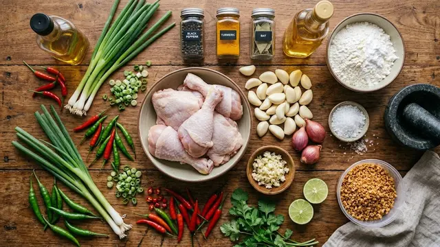 Resep Garlic And Salted Chicken