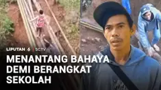 Gara-gara jembatan ambruk yang tak kunjung diperbaiki, sejumlah siswa di Kabupaten Garut, Jawa Barat terpaksa menantang maut agar bisa ke sekolah. Mereka bertaruh nyawa dengan merangkak di atas jembatan darurat berupa potongan bambu dan kayu agar bis...