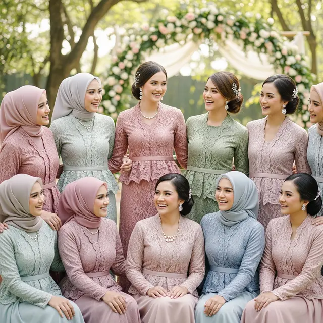 Baju Bridesmaid ala Malaysia
