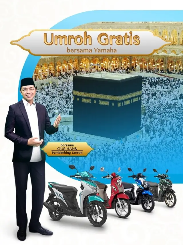 Umrah gratis dari Yamaha