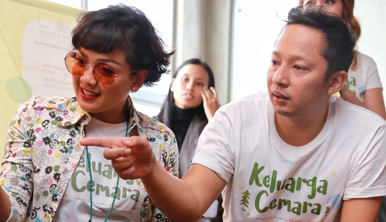 "Gue sendiri kayak, gue percaya nggak ya bisa bijak. Gue merinding sih dan nggak sabar dengan proses syutingnya. Pasti gue kasih yang terbaik," ujar Ringgo Agus Rahman. (Adrian Putra/Bintang.com)