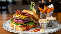 Cara Membuat Burger Roti Tawar Teflon Sederhana, Lezat Disantap Hangat