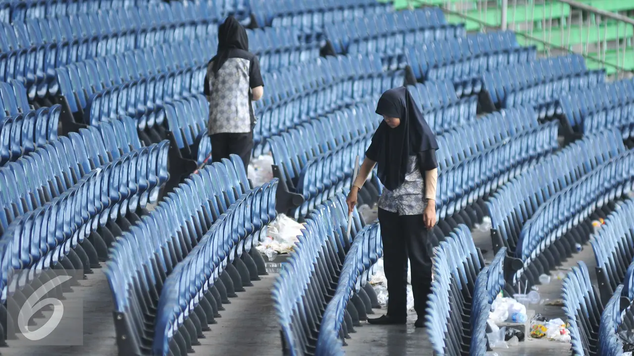 20151019-Pembersihan-Stadion-GBK-Jakarta