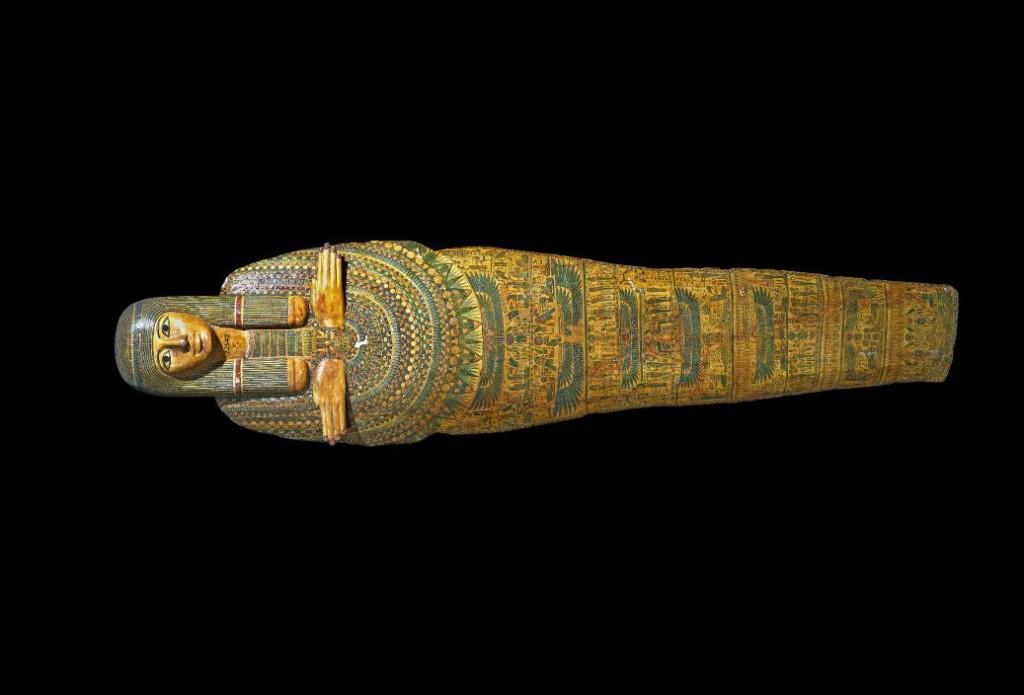 Mumi berjuluk 'The Unlucky Mummy' yang konon punya andil dalam tragedi Titanic (British Museum)