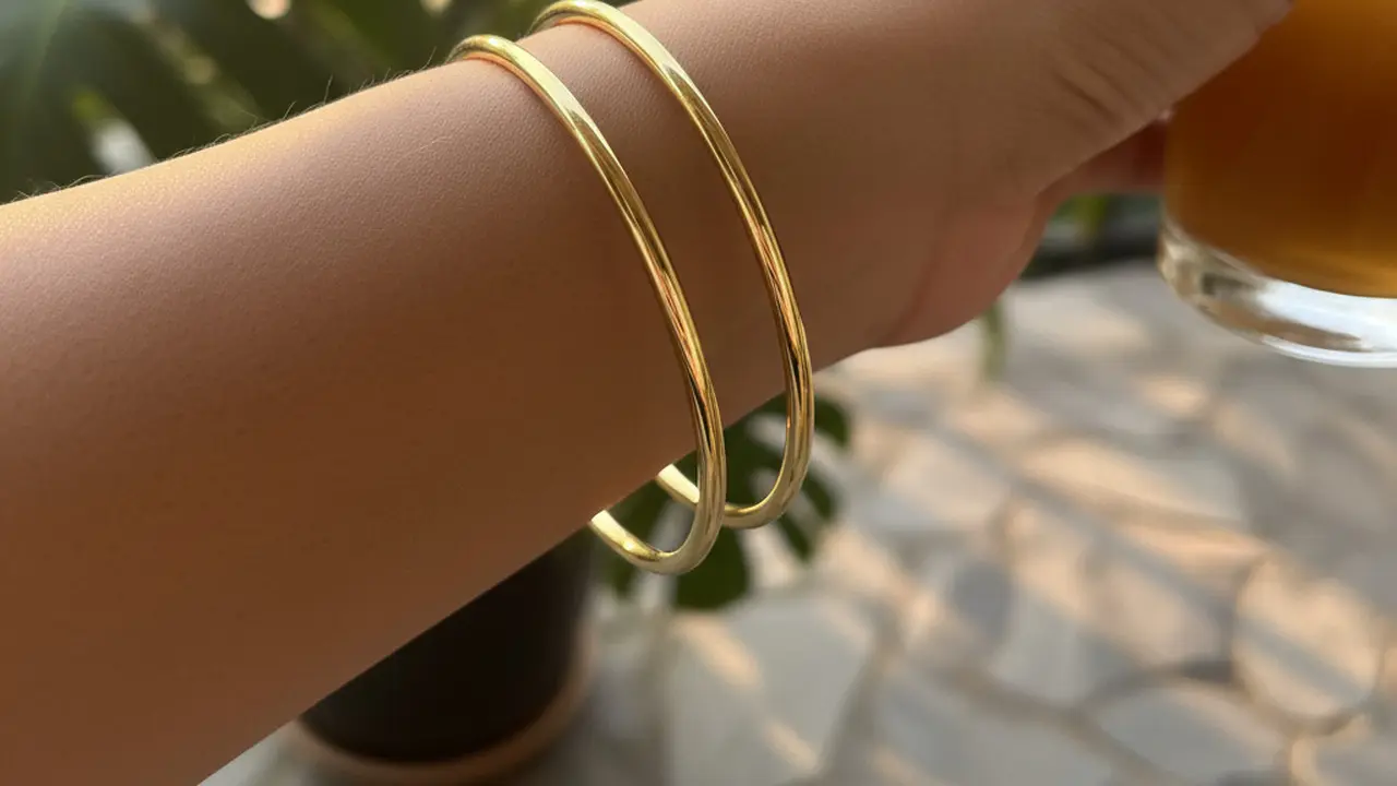 Model Gelang Emas Simpel yang Gampang Dijual Lagi