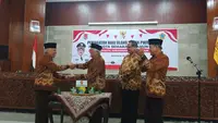 Acara puncak peringatan HUT ke 61 PWRI. Foto: liputan6.com/Felek Wahyu&nbsp;