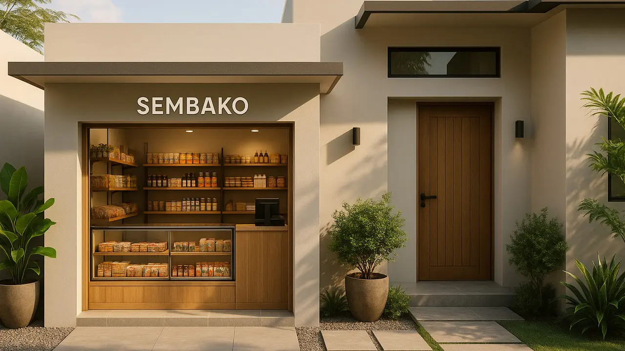 Model Warung Sembako Kekinian di Rumah