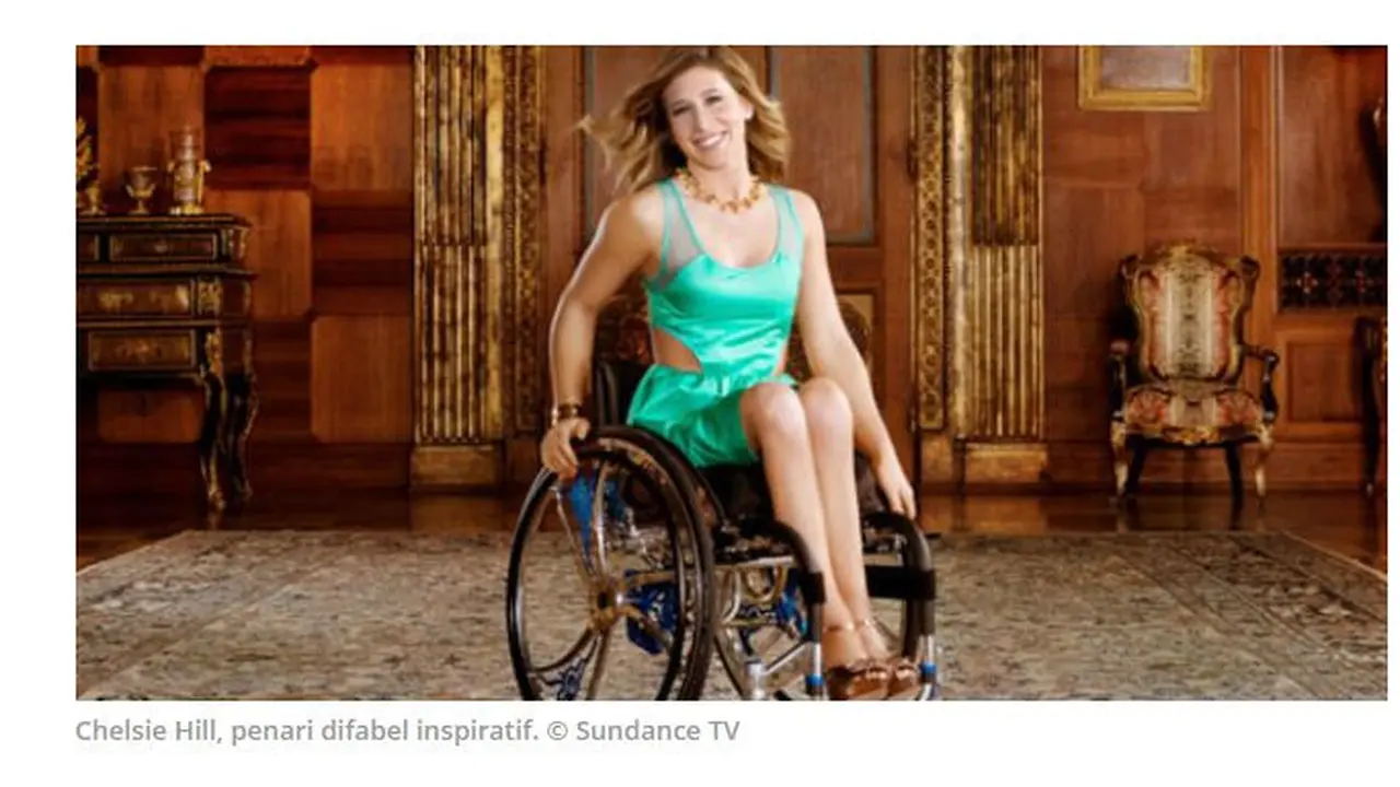 Kecelakaan yang mengakibatkan kelumpuhan hingga menjadi disabilitas tidak dapat mematahkan cita-cita Chelsie Hill sebagai seorang profesional