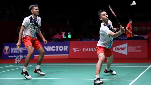 Ganda putra Indonesia, Fajar Alfian/Muhammad Rian Ardianto.