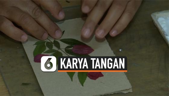 VIDEO: Kaum Perempuan Yordania buat Kertas dari Daun