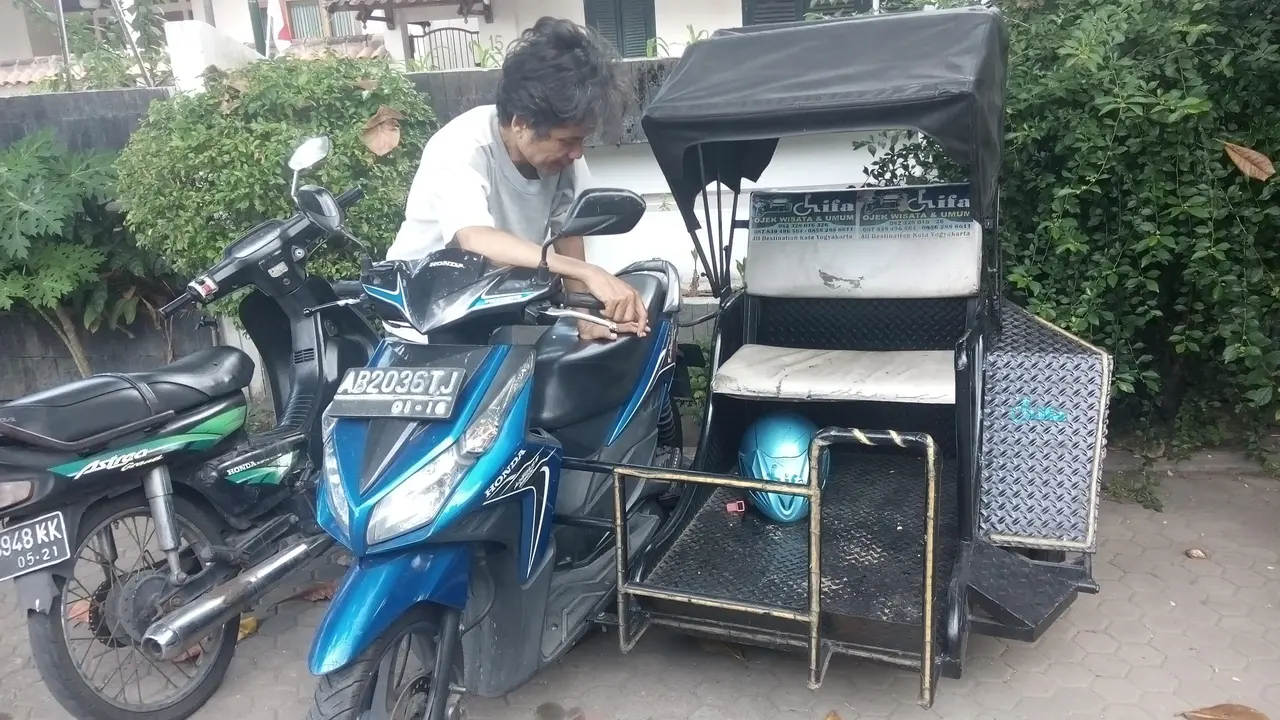 Ojek Difabel Jogja Berani Bagi Hasil 90:10