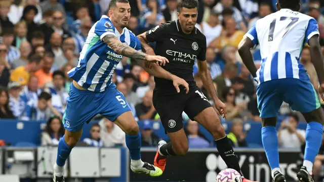 Rodri, Brighton vs Man City, Premier League