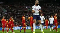 Gol demi gol berhasil dicetak oleh Harry Kane bersama Timnas Inggris. (AFP/Adrian Dennis)