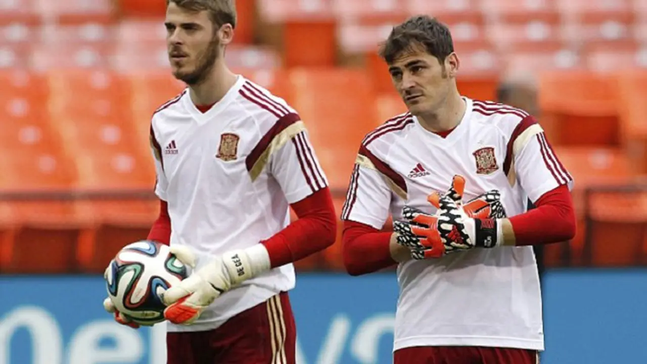 David de Gea dan Iker Casillas
