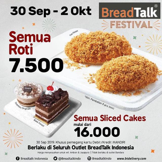 Diskon Roti Akhir Tahun Gila Gilaan Di Breadtalk Festival