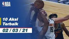 Berita video 10 aksi terbaik yang terjadi di NBA hari ini, Selasa (2/3/2021) WIB, termasuk aksi gemilang yang dilakukan guard Dallas Mavericks, Luka Doncic.