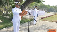 Citizen6, Surabaya: Kegiatan diawali dengan Kebesaran Buka, pembacaan teks Pancasila dan diakhiri tanda kebesaran tutup. Kegiatan dilanjutkan dengan Pembukaan UUD 1945, pembacaan naskah ikrar dan diakhiri dengan doa penutup. (Pengirim: Penkobangdikal)  