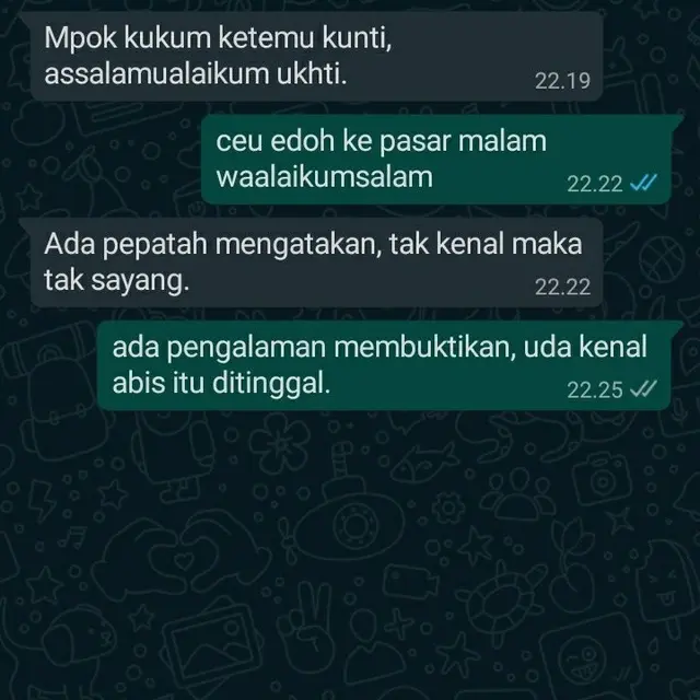 6 Chat Berbalas Pantun Kocak Ini Ujungnya Bikin Jengkel