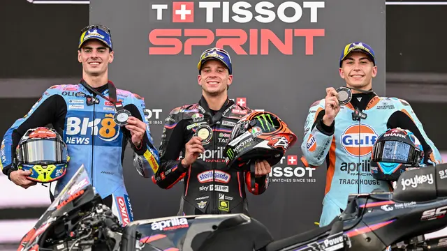 Tiga Besar Sprint Race MotoGP Mandalika 2025