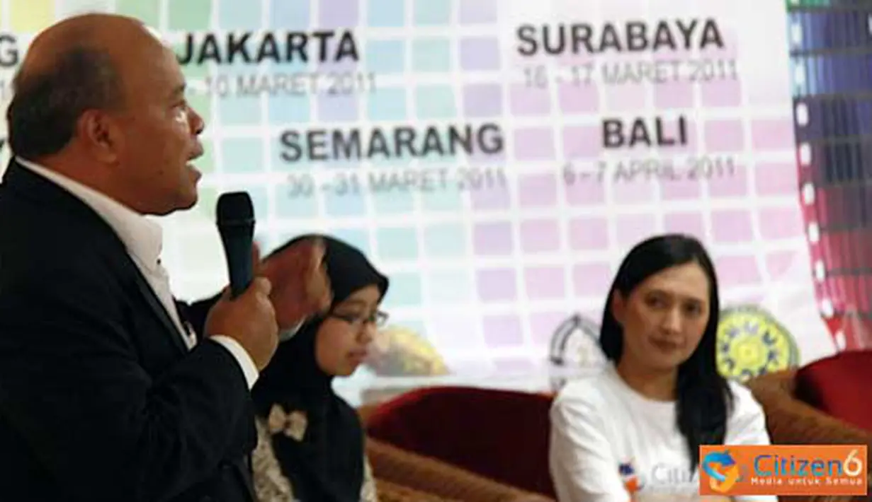 Citizen6, Yogyakarta: Pemberian materi kepada peserta workshop SGTC (Pegirim: Ady Permadi)