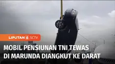 Tim gabungan menemukan mobil yang dikemudikan oleh Jend. Purn. TNI di kawasan dermaga KCN Marunda, Cilincing, Jakarta Utara, pada Sabtu pagi. Penemuan mobil itu dinilai polisi sangat penting dalam penyelidikan kasus tewasnya purnawirawan TNI berpangk...