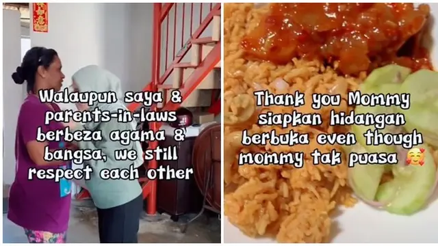 Toleransi, Kisah Wanita Dibuatkan Menu Buka Puasa oleh Ibu Mertua Non-Muslim Viral