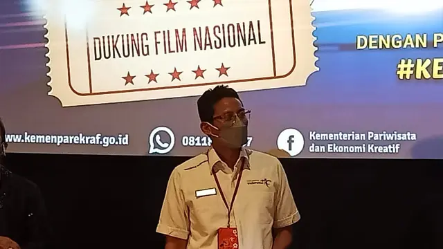 Menparkraf Sandiaga Uno Ajak Isi Ngabuburit Puasa Ramadhan dengan Nonton Bioskop