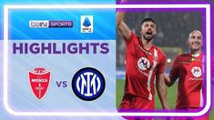 Berita video highlights Liga Italia, Monza berhasil tahan imbang Inter Milan dengan skor 2-2, Minggu (8/1/23)