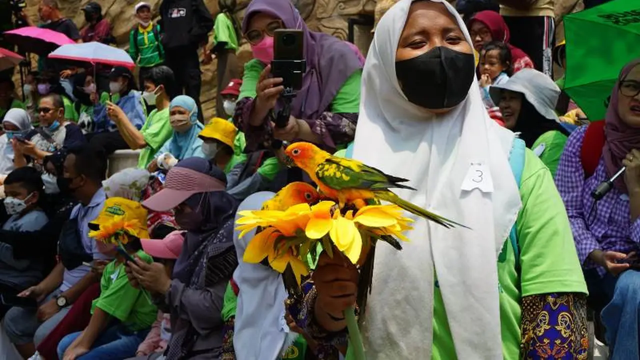 Wahana baru Jakarta Bird Land di kawasan Taman Impian Jaya Ancol