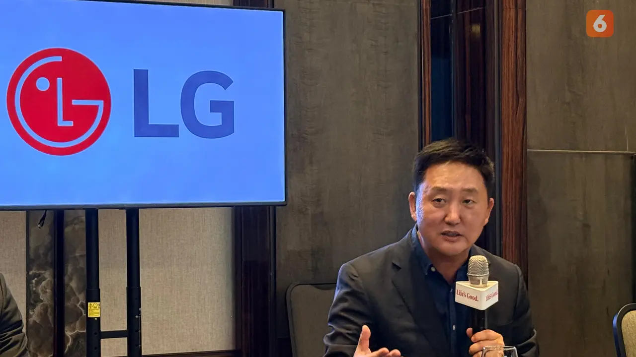 President of LG Electronics Indonesia Ha Sang-chul. Liputan6.com/Iskandar