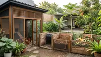 7 Desain Kandang Ayam dan Area Kompos dalam Satu Lahan, Praktis dan Hemat Tempat
