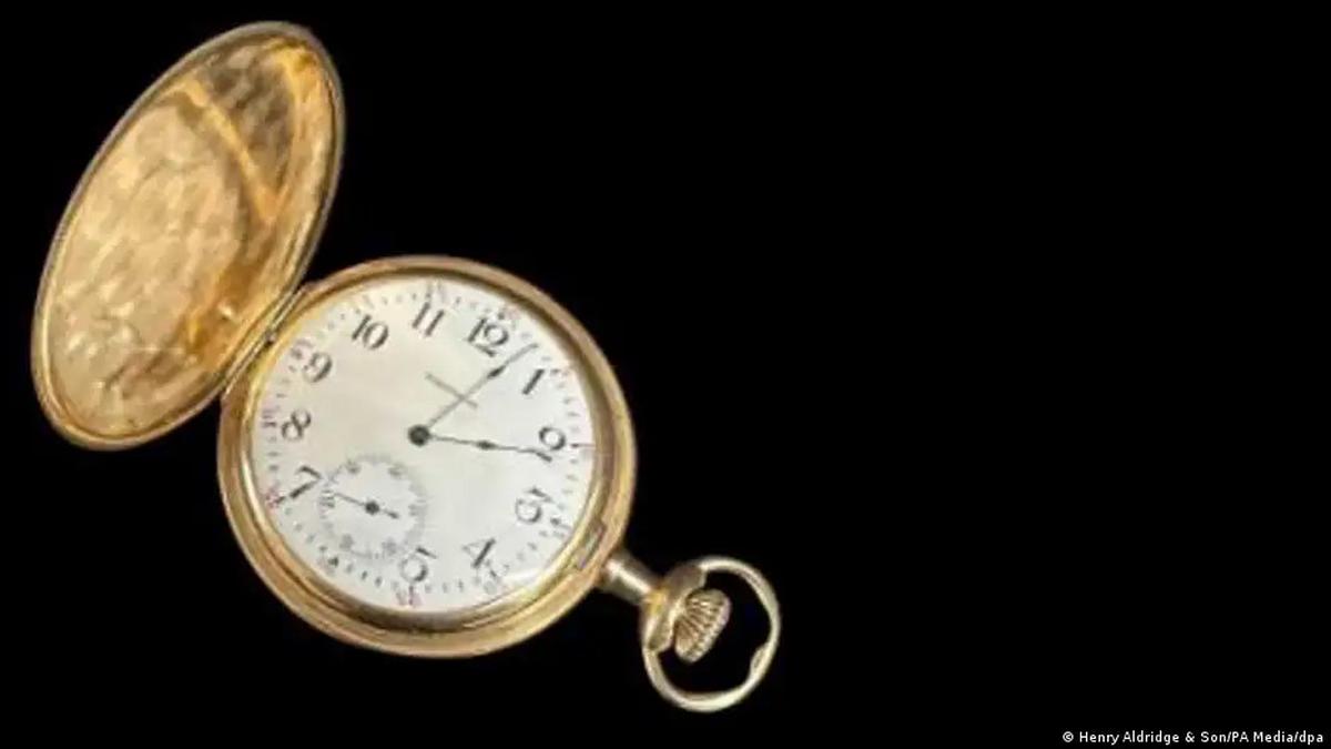 Jam Saku Titanic Terjual Rp 33 Miliar, Saksi Bisu Kisah Cinta Abadi Pasangan Straus