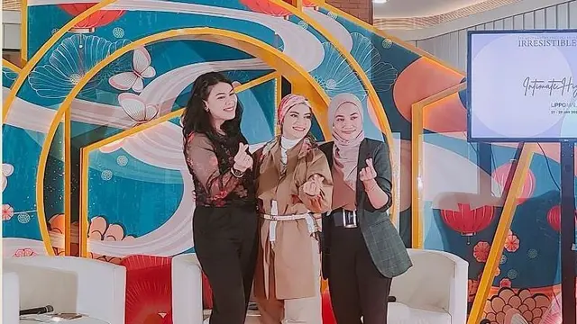 jumpa pers Irresistible Bazaar  di Lippo Mall Puri, Jakarta Barat, Rabu, 25 Januari 2023.