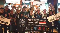 Pirates Darts Club menjadi salah satu tim darts Indonesia yang masih eksis hingga kini. (Istimewa)