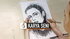 vertical karya seni