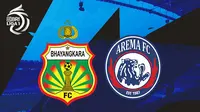 BRI Liga 1 - Bhayangkara FC Vs Arema FC (Bola.com/Adreanus Titus)