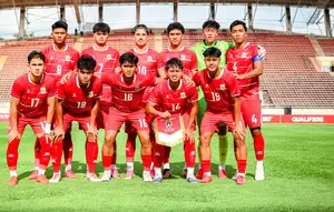 Timnas Indonesia U-20 Ungguli Australia di Babak Pertama, Gol Theo Leeming Jadi Pembeda