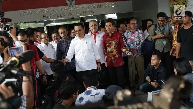 Jadi Tersangka KPK, Imam Nahrawi Pamit dari Kemenpora