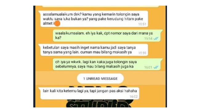 6 Kisah Manis Mahasiswa Usai Demo Ini Bikin Baper, Ada yang Bertemu di Twitter