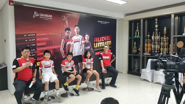 Audisi Djarum Beasiswa Bulutangkis 2018 (Istimewa)