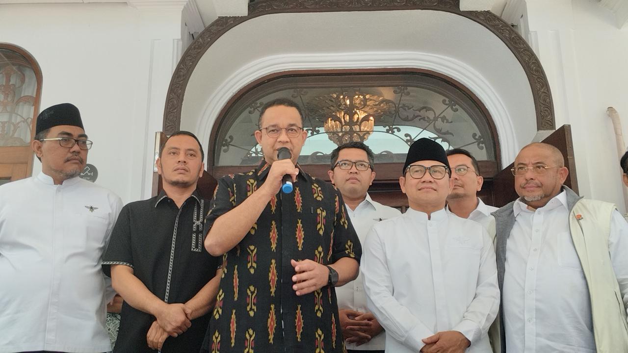 Bakal calon presiden (capres) dan bakal calon wakil presiden (cawapres) Anies Baswedan-Muhaimin Iskandar (Cak Imin) resmi membentuk Badan Pekerja (Baja) Anies-Cak Imin (AMIN).