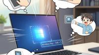 Cara Screenshot di Laptop. Foto: Woro Anjar Verianty via Gemini