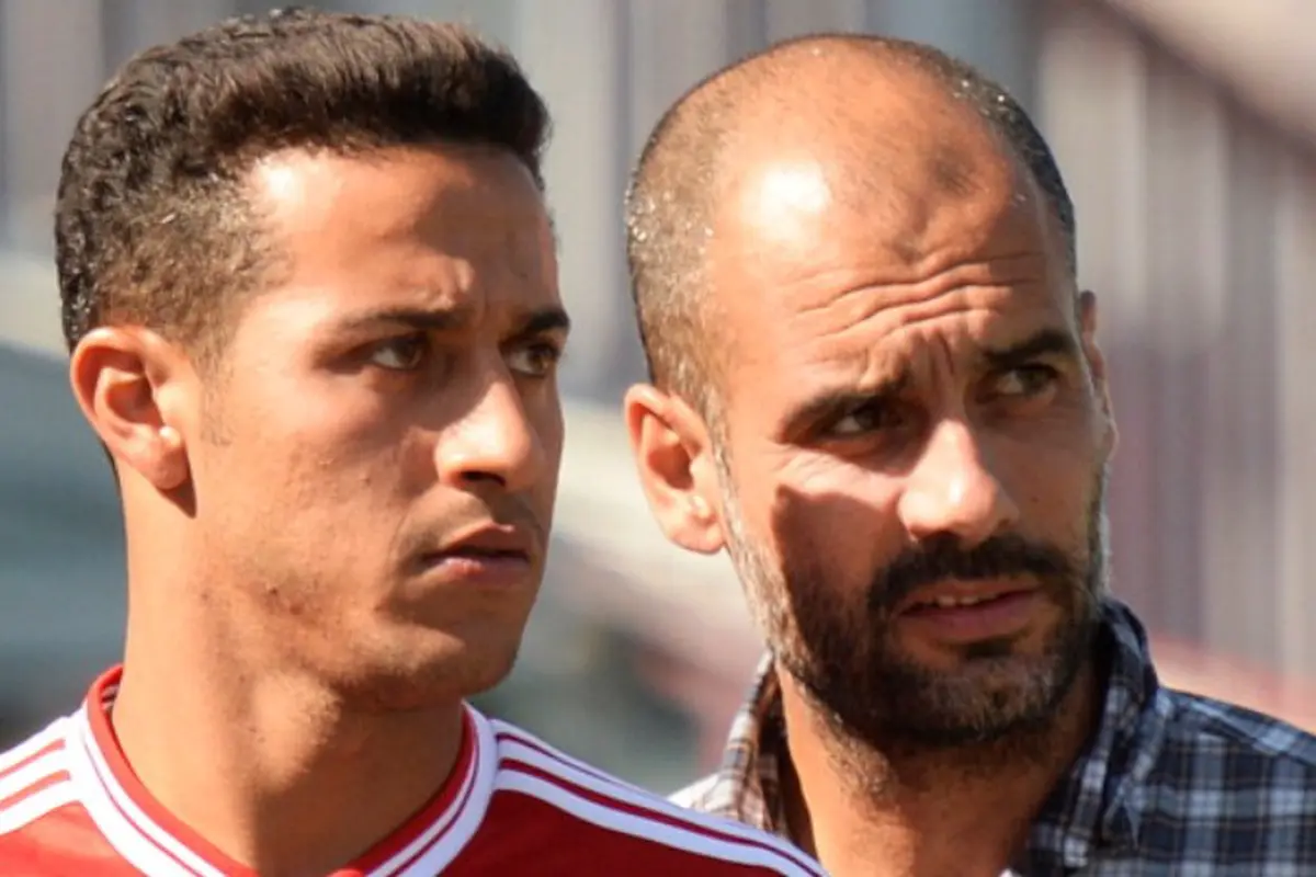 thiago - josep guardiola
