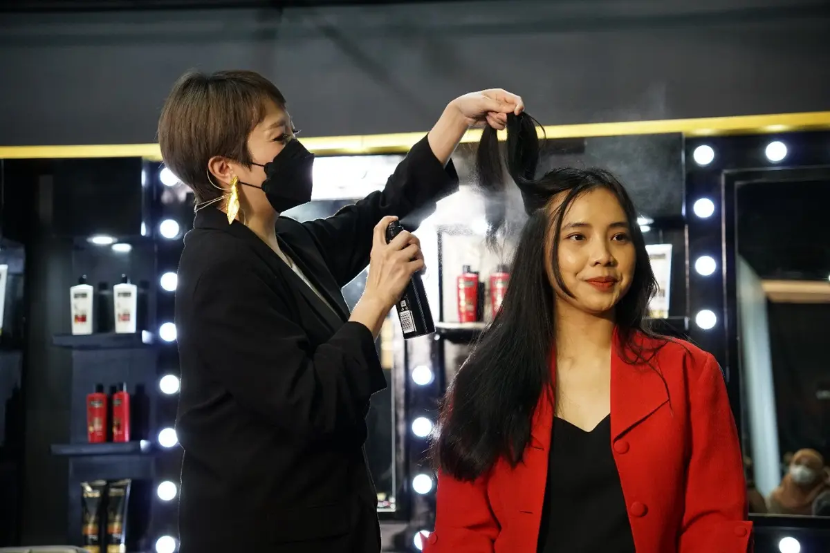 Menemukan Gaya Rambut Profesional Saat Hendak Come Back ke Dunia Kerja di Tresemme Professional Hair Studio