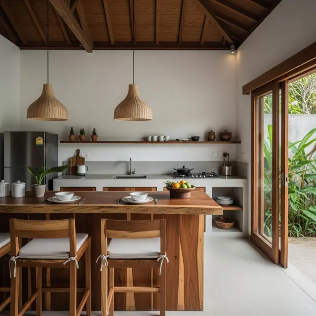 Inspirasi Dapur Minimalis Rustic