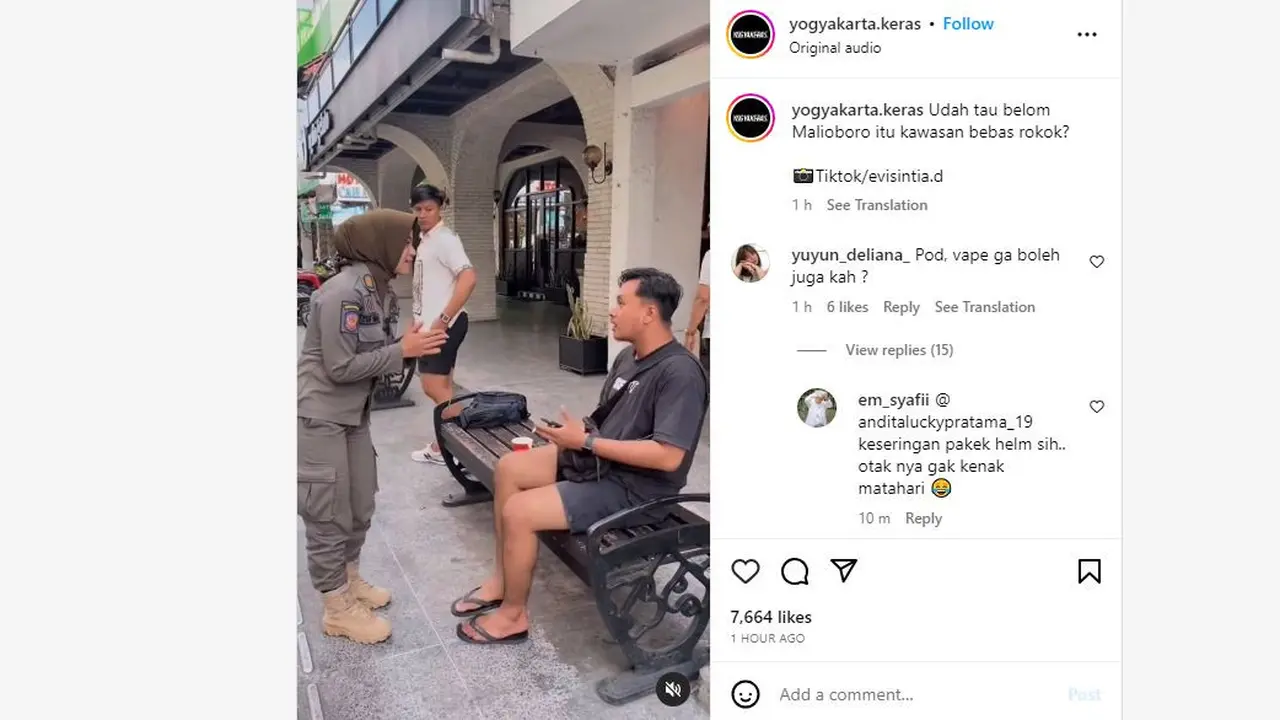 Jalan Malioboro di Yogyakarta Rupanya Kawasan Bebas Rokok, Sudah Tahu?