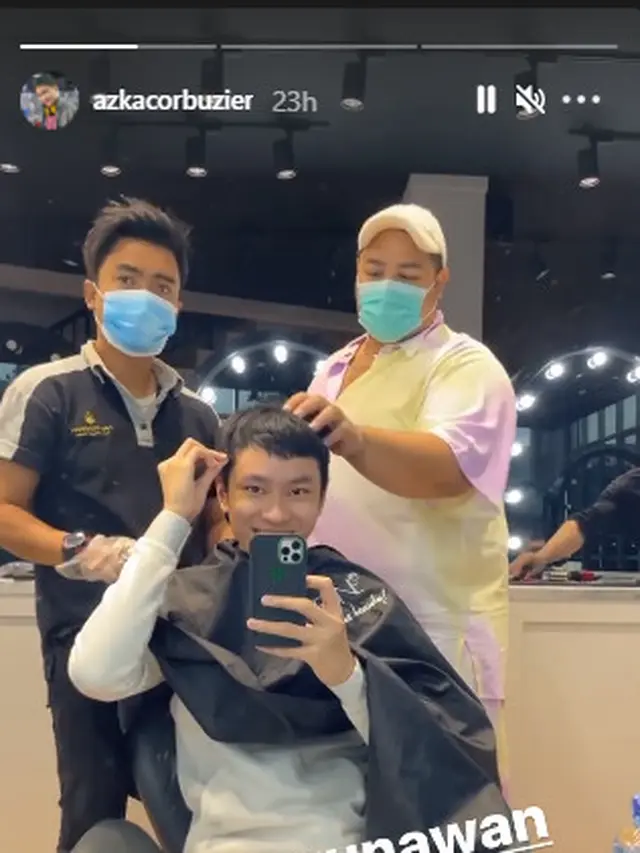 6 Potret Terbaru Azka Corbuzier Usai Ganti Gaya Rambut, Makin Macho
