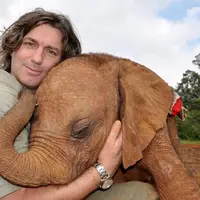 Video ini tunjukkan gajah yang bertingkah menggemaskan.