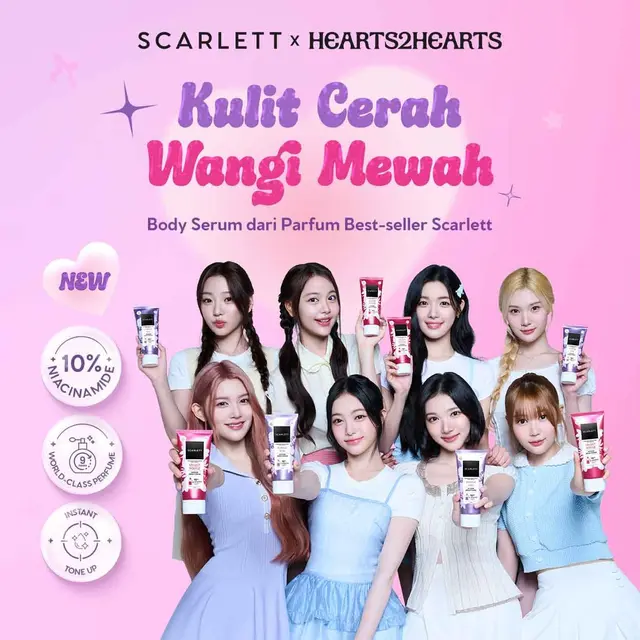 Ilustrasi Scarlett x Heart2Hearts/Scarlett