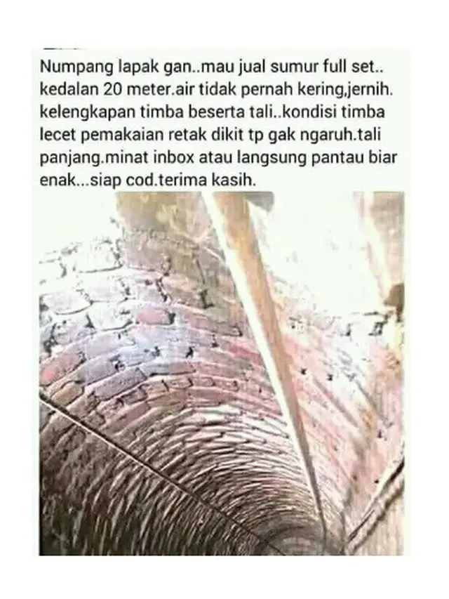 6 Barang Aneh yang Dijual di Facebook, di Luar Nalar